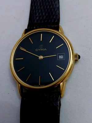 Cyma men's wind-up watch new