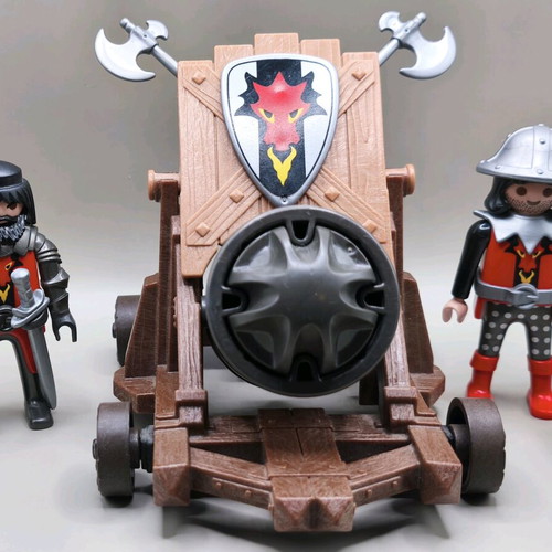 Playmobil Knights Dragon Attack Cannon set like new
