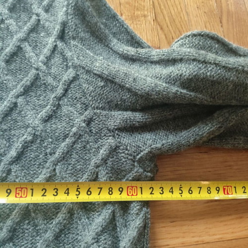 Jagdhund gray 100% wool vest XXL like new