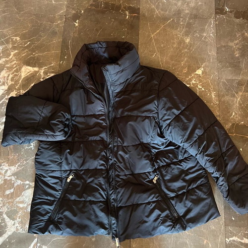 Lightly padded jacket size 52 black like new