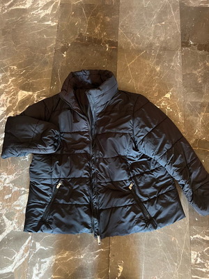 Lightly padded jacket size 52 black like new
