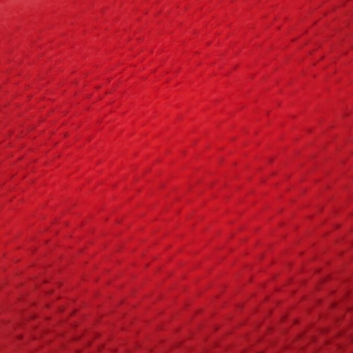 Red knitted sweater used, size L