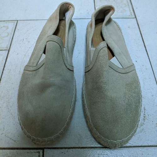 Mango espadrilles ecru size 42 like new