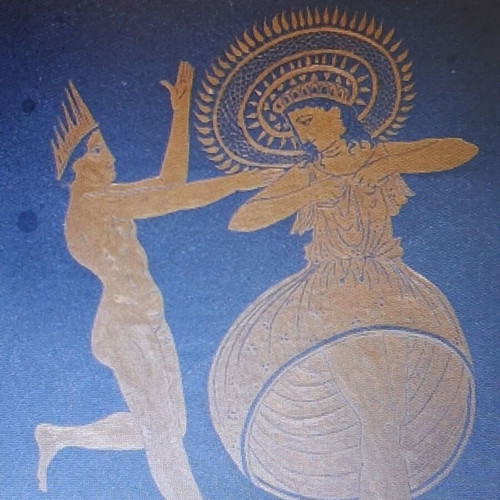 Chalcography used 33x38cm with design from 5th century vase