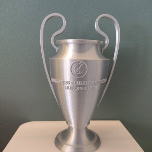 Champions League trophy new from 3d printer, 19 cm height