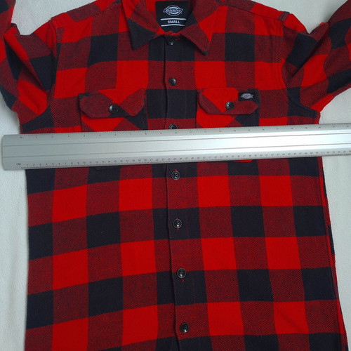 Dickies heavyweight lumberjack shirt, size S, cotton, plaid