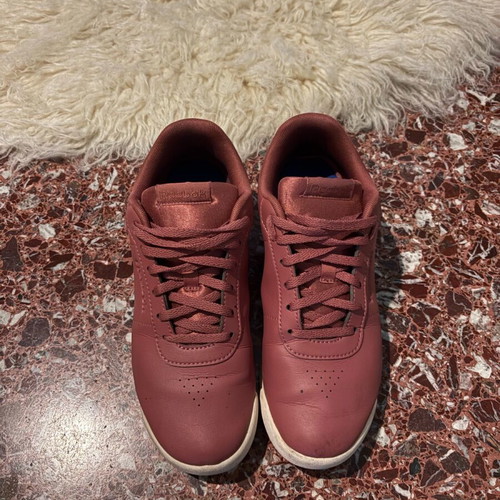 Reebok leather sneakers used, size 39, pink