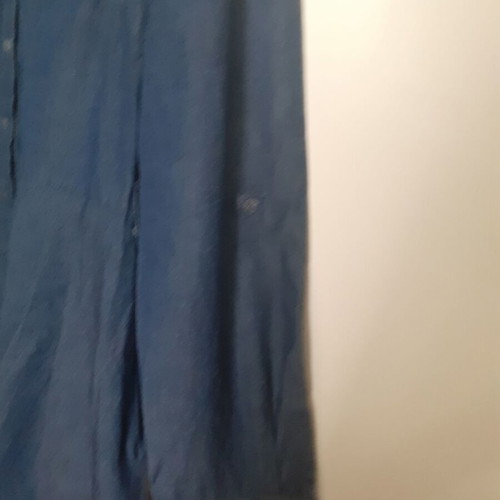 Denim dress new, slim alpha line, blue, size S