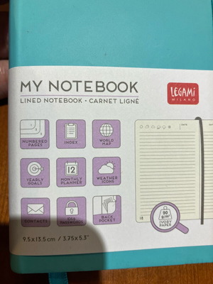 Notebook Legami new