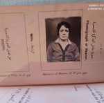 Laissez-Passer 1930 μεταχειρισμένο, ιστορικό αιγυπτιακό ταξιδιωτικό έγγραφο