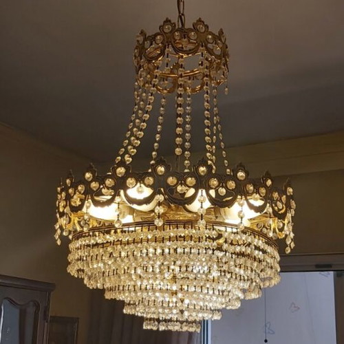 Chandelier 2-tier used ceiling light