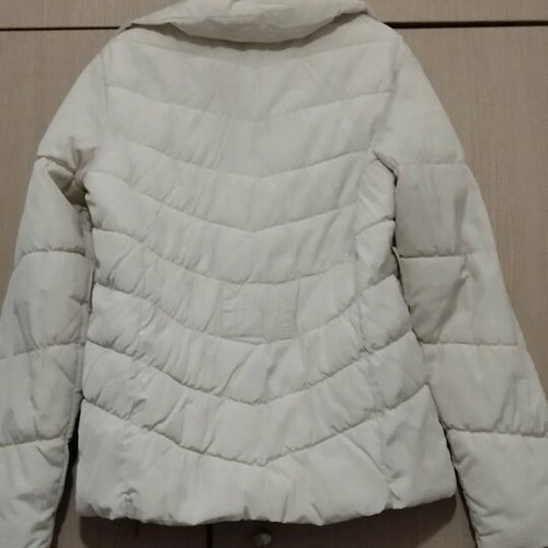 Women's jacket used Toi&Moi white missing belt size M