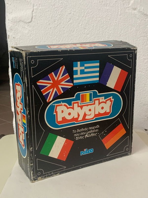 Polyglot board game used, classic 90s