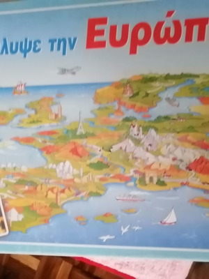 Ανακάλυψε την Ευρώπη επιτραπέζιο παιχνίδι μεταχειρισμένο