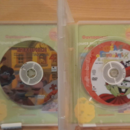 2 Comics DVD pack used, dubbed
