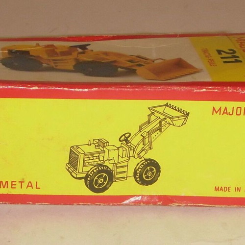 Majorette Tracto-Pelle 211 metal bulldozer toy