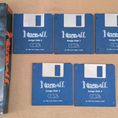Heimdall Core Design Limited Amiga like new