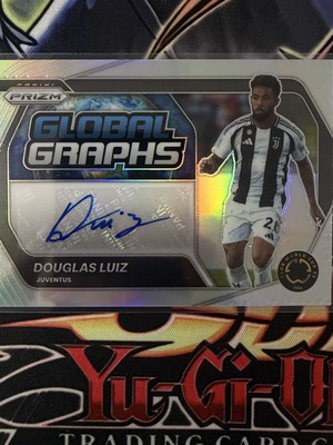 Douglas Luiz Auto Panini Prizm Club World Cup Juventus
