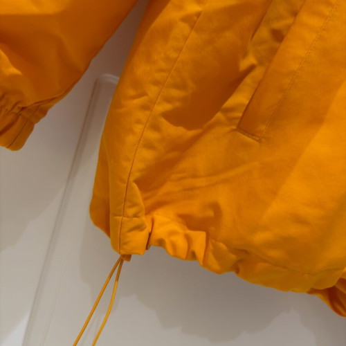 Adidas Original Trefoil windbreaker jacket, oversized, orange