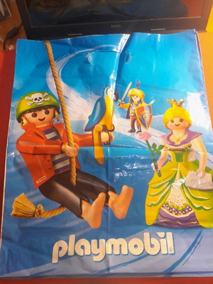 Σακούλες Playmobil μεταχειρισμένες, πακέτο 4 πλαστικές