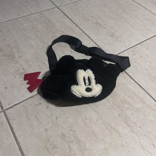 Disney Mickey Mouse Waist Bag like new, black and white