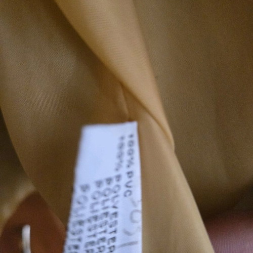 Women's biker jacket yellow XXL new