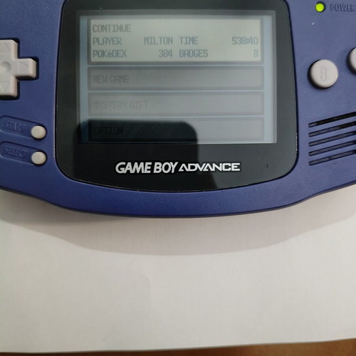 Pokemon Emerald Version Nintendo GBA cartridge
