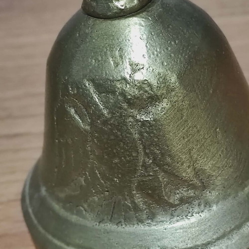 Evangelists bell used, vintage bronze