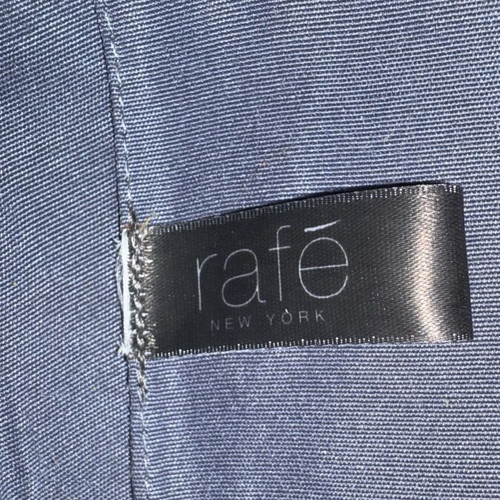 Rafé clutch bag like new in terracotta, black and pearl tones