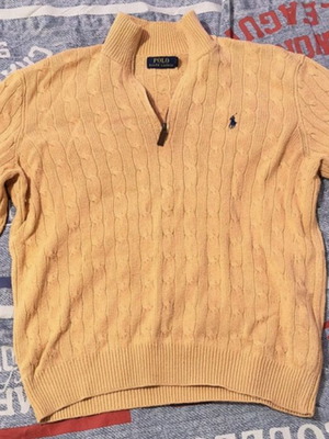 Polo Ralph Lauren Cable-Knit Sweater Salmon like new
