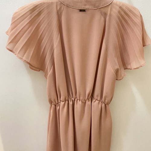 Toi&Moi short-sleeve blouse top size Large like new, pink