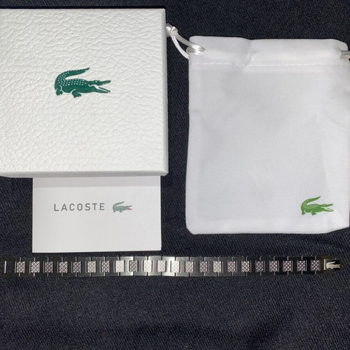 Lacoste Silver Bracelet New