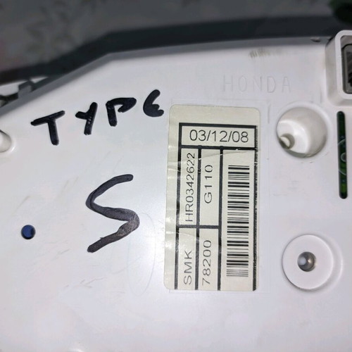 HONDA CIVIC VIII HATCHBACK 2006 TO 2011 FACELIFT SPEEDOMETER / TACHOMETER