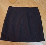 Mini skirt Aniye By like new, size S 36, black and red