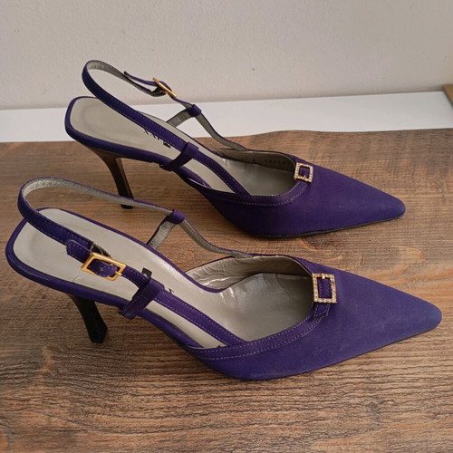 Haralas women's sandals like new, size 36, purple