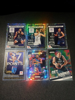 Panini Euroleague Contenders Anadolu Efes 2025-2026 and Prizm 2023-2024 like new