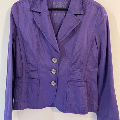 Gerry Weber blazer purple with crash-optik