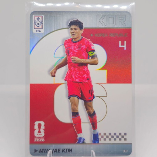Kim Min-jae Numbered Parallel Card #209 Panini World Cup 2026