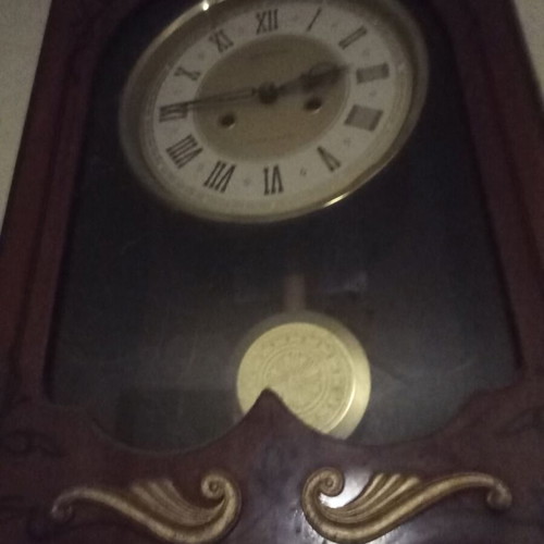 Vintage Russian wall clock used, analog