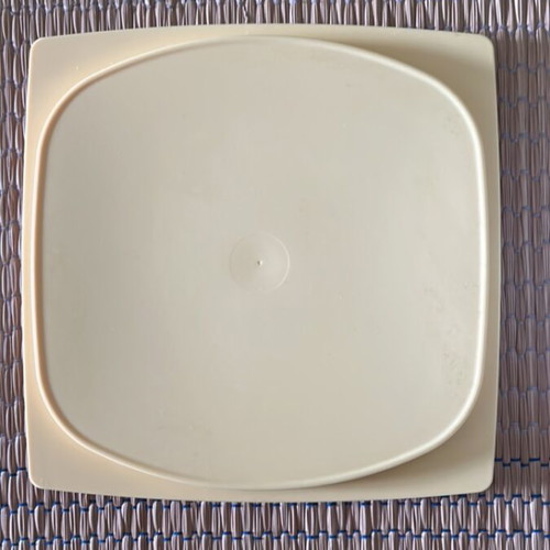 Tupperware cheese container slightly used with scratches