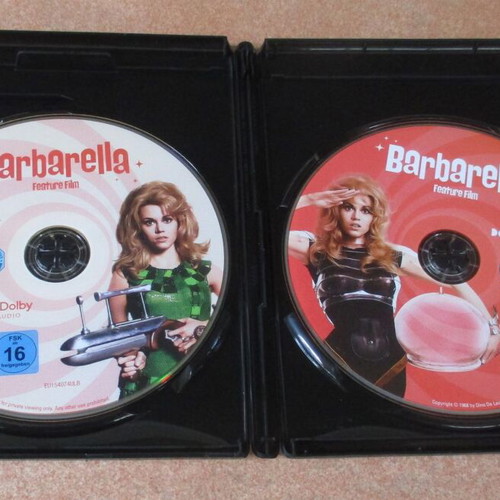 Barbarella 1968 4K UHD & Blu-ray region free like new