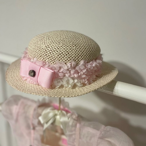 Mini Raxevsky baptism dress set with hat and bolero new