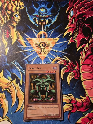 Feral Imp 1st edition used Yu-Gi-Oh! card