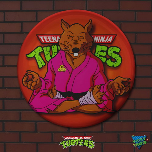 Teenage Mutant Ninja Turtles Pin Set 10 Pieces New, 3 cm