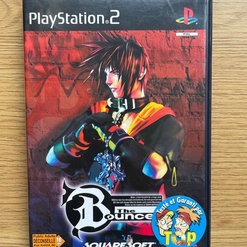 PS2 The Bouncer used with manual for PlayStation 2