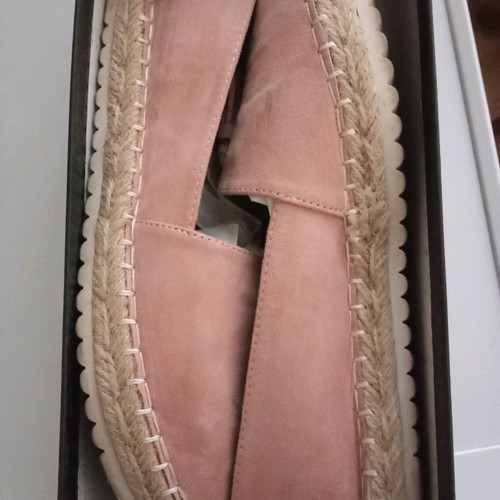 Espadrilles like new with tassels size 40 pink