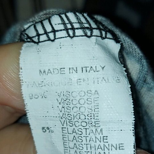 Everyday dress used, size M, Italian origin with black transparency detail