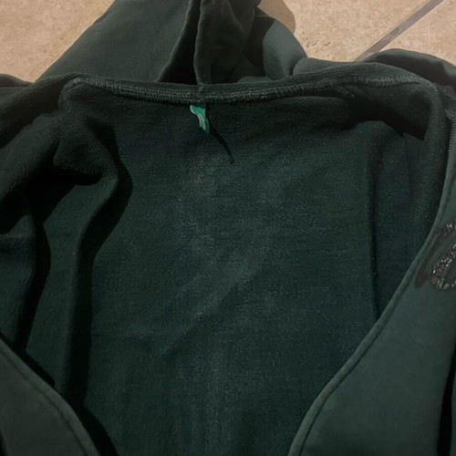 Benetton cotton sweatshirt like new, green, size S