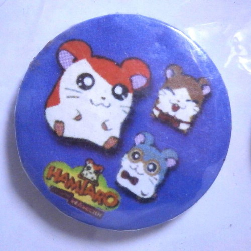 Hamtaro badges new, pack of 12 vintage pieces