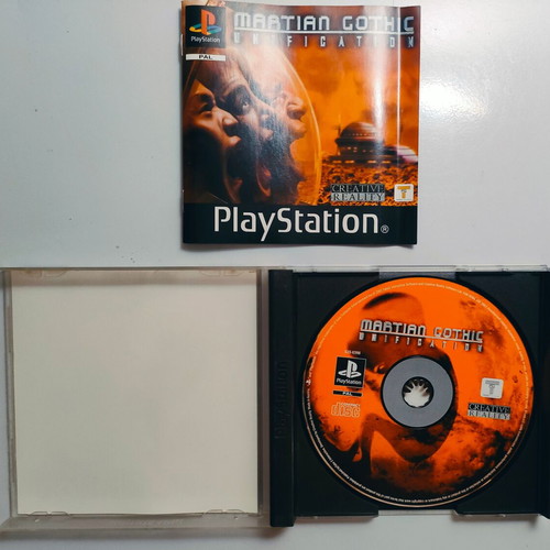 Martian Gothic PS1 game used, fully functional
